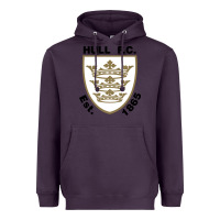 Plum hull fc Heavyweight Hoodie - linhVisuals