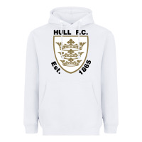 White hull fc Heavyweight Hoodie - linhVisuals