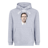 Heather Grey sports nicolas cage as john travolta Heavyweight Hoodie - linhVisuals