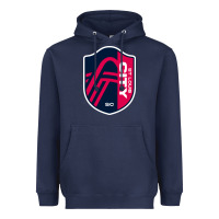 Navy st louis city Heavyweight Hoodie - linhVisuals