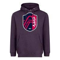 Plum st louis city Heavyweight Hoodie - linhVisuals
