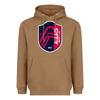 Toasted Coconut st louis city Heavyweight Hoodie - linhVisuals