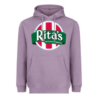 Lavender rita's italian ice cafe Heavyweight Hoodie - linhVisuals