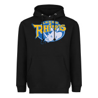 Black leed rhinos Heavyweight Hoodie - linhVisuals
