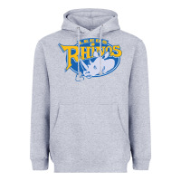 Heather Grey leed rhinos Heavyweight Hoodie - linhVisuals