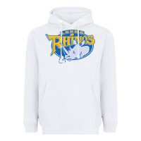 White leed rhinos Heavyweight Hoodie - linhVisuals