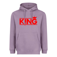 Lavender king Heavyweight Hoodie - linhVisuals