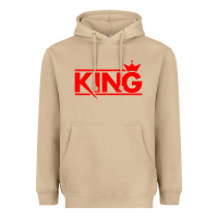 Mushroom king Heavyweight Hoodie - linhVisuals