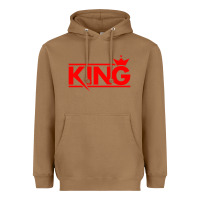 Toasted Coconut king Heavyweight Hoodie - linhVisuals