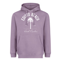 Lavender edisto beach sc palm tree edisto beach gift pullover hoodie Heavyweight Hoodie - linhVisuals
