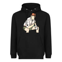 Black russell coight Heavyweight Hoodie - linhVisuals
