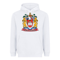 White wigan warriors Heavyweight Hoodie - linhVisuals