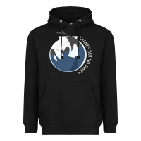 Black thanks but no tanks Heavyweight Hoodie - linhVisuals