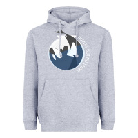 Heather Grey thanks but no tanks Heavyweight Hoodie - linhVisuals