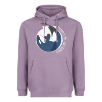Lavender thanks but no tanks Heavyweight Hoodie - linhVisuals