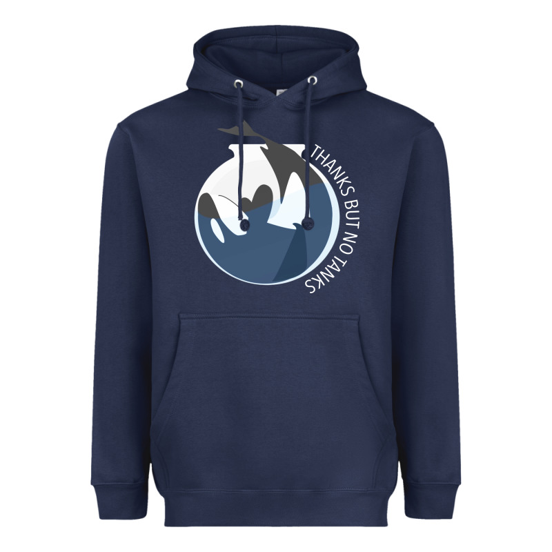 Thanks But No Tanks Heavyweight Hoodie by linhVisuals | Teevron