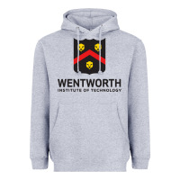 Heather Grey wentworth standard Heavyweight Hoodie - linhVisuals