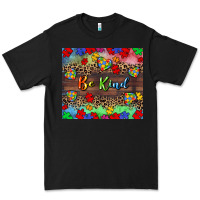 Black Be kind Premium Tee - CowGirlArtShop
