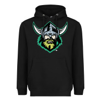 Black canberra raiders Heavyweight Hoodie - linhVisuals