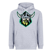 Heather Grey canberra raiders Heavyweight Hoodie - linhVisuals