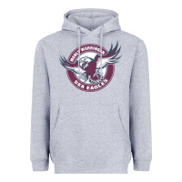 Heather Grey manly warringah sea eagles Heavyweight Hoodie - linhVisuals