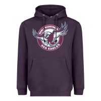 Plum manly warringah sea eagles Heavyweight Hoodie - linhVisuals