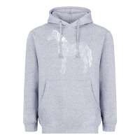 Heather Grey horse lover t  shirthorse t  shirt (1) Heavyweight Hoodie - linhVisuals