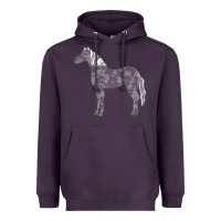 Plum horse lover t  shirthorse t  shirt (1) Heavyweight Hoodie - linhVisuals