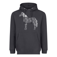 Smoke horse lover t  shirthorse t  shirt (1) Heavyweight Hoodie - linhVisuals