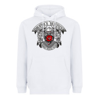 White dropkick murphy Heavyweight Hoodie - linhVisuals