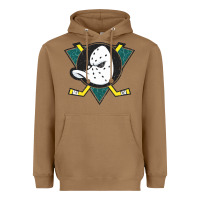 Toasted Coconut the mighty ducks classic Heavyweight Hoodie - linhVisuals