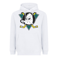 White the mighty ducks classic Heavyweight Hoodie - linhVisuals