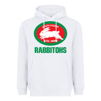 White south sidney rabbitohs Heavyweight Hoodie - linhVisuals
