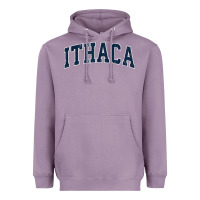 Lavender ithaca new york ny vintage sports design navy design t shirt Heavyweight Hoodie - linhVisuals
