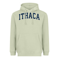 Matcha ithaca new york ny vintage sports design navy design t shirt Heavyweight Hoodie - linhVisuals