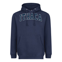 Navy ithaca new york ny vintage sports design navy design t shirt Heavyweight Hoodie - linhVisuals