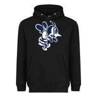 Black ambrose university fighting bees Heavyweight Hoodie - linhVisuals