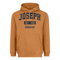 Meerkat joseph oregon or vintage sports established navy design t shirt Heavyweight Hoodie - linhVisuals