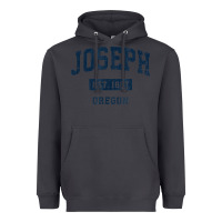 Smoke joseph oregon or vintage sports established navy design t shirt Heavyweight Hoodie - linhVisuals