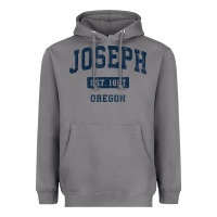Storm joseph oregon or vintage sports established navy design t shirt Heavyweight Hoodie - linhVisuals