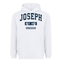 White joseph oregon or vintage sports established navy design t shirt Heavyweight Hoodie - linhVisuals