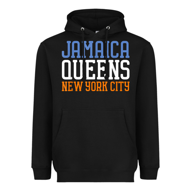 Jamaica Queens New York Ny T Shirt Heavyweight Hoodie by linhVisuals | Teevron