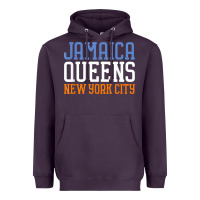 Plum jamaica queens new york ny t shirt Heavyweight Hoodie - linhVisuals