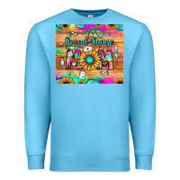Ocean Blue proud nurse mom Premium Sweatshirt - JahusDesignShop