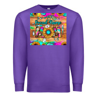 Purple proud nurse mom Premium Sweatshirt - JahusDesignShop