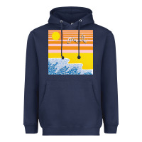 Navy Polo & Pan - Caravelle Heavyweight Hoodie - linhVisuals