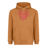 Meerkat cute love heart kindergarten teacher valentines day womens Heavyweight Hoodie - linhVisuals