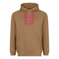 Toasted Coconut cute love heart kindergarten teacher valentines day womens Heavyweight Hoodie - linhVisuals