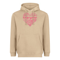 Mushroom cute love heart kindergarten teacher valentines day womens Heavyweight Hoodie - linhVisuals
