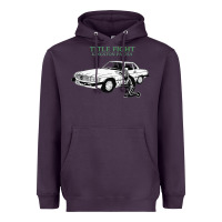 Plum Title Fight Trending Heavyweight Hoodie - linhVisuals